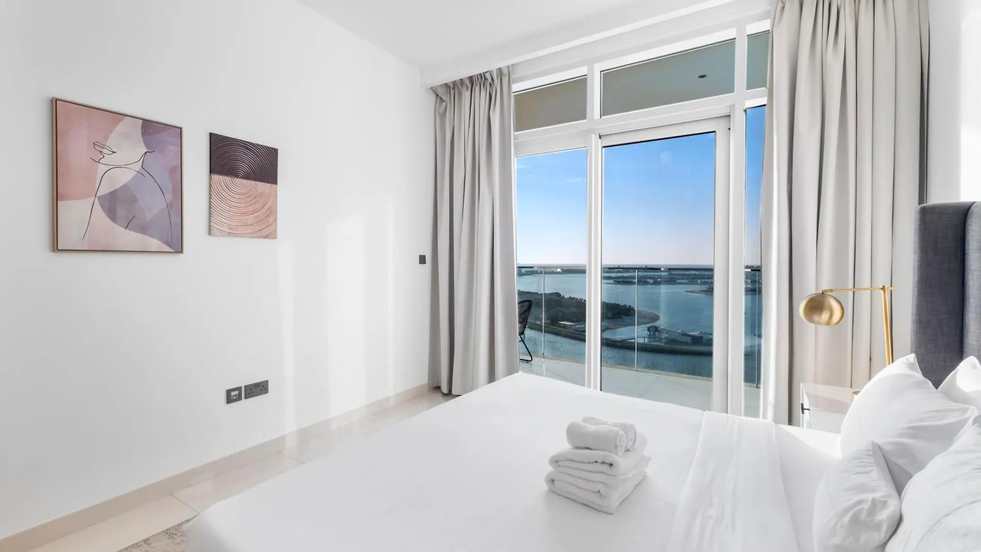 Апартаменты Private Beach Resort - 2 Bedroom Full Palm View Дубай ОАЭ