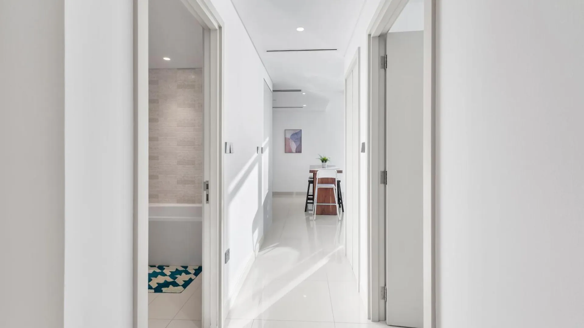 Апартаменты Private Beach Resort - 2 Bedroom Full Palm View Дубай