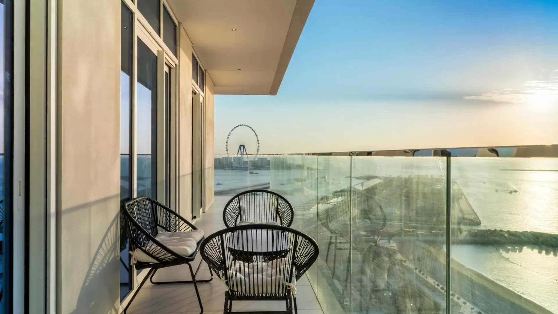 아파트 Private Beach Resort - 2 Bedroom Full Palm View 두바이 아랍에미리트