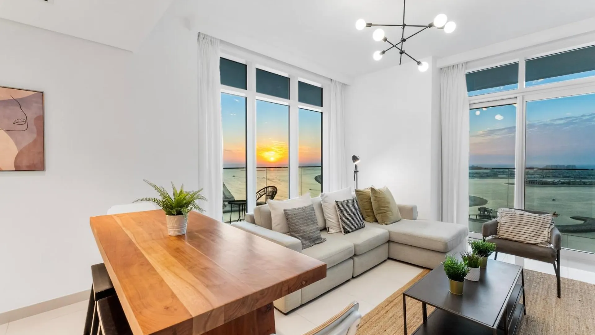Apartment Private Beach Resort - 2 Bedroom Full Palm View Dubai